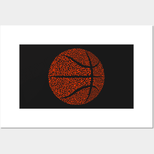 Cute Polka Dot Basketball Lover Player International Dot Day Posters and Art